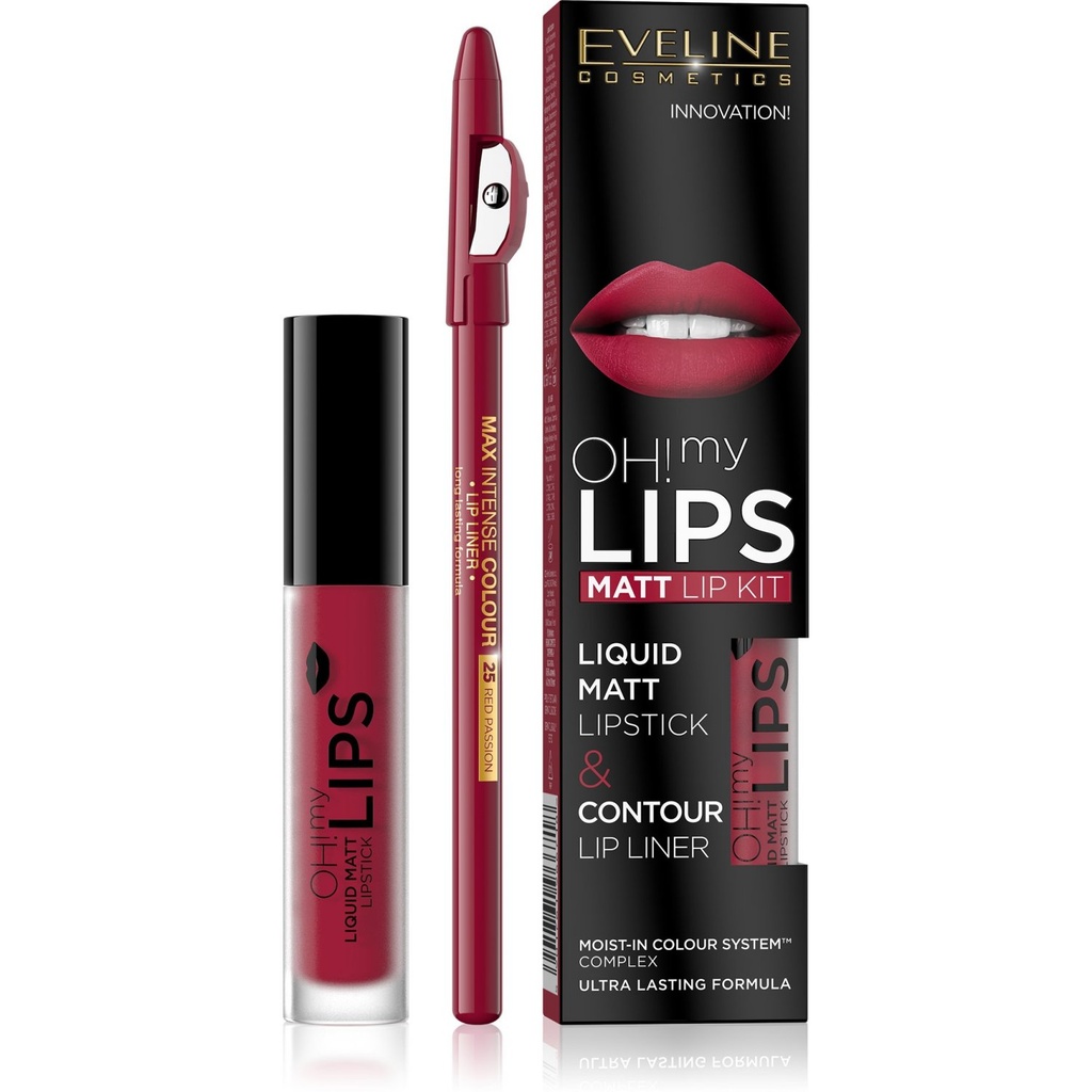 EVELINE Oh My Lips (05) Liquid Lip Stick & Lip Liner