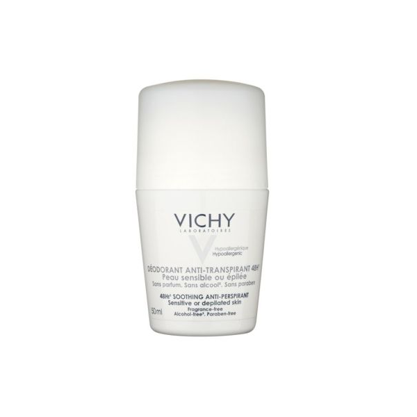 VICHY Deodorant 48hr Sensitive Or Depilated Skin 50ml