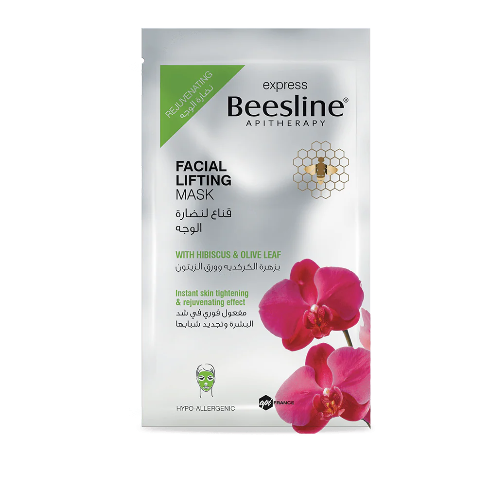 BEESLINE Facial Lifting Mask With Hibiscus & Olive Leaf