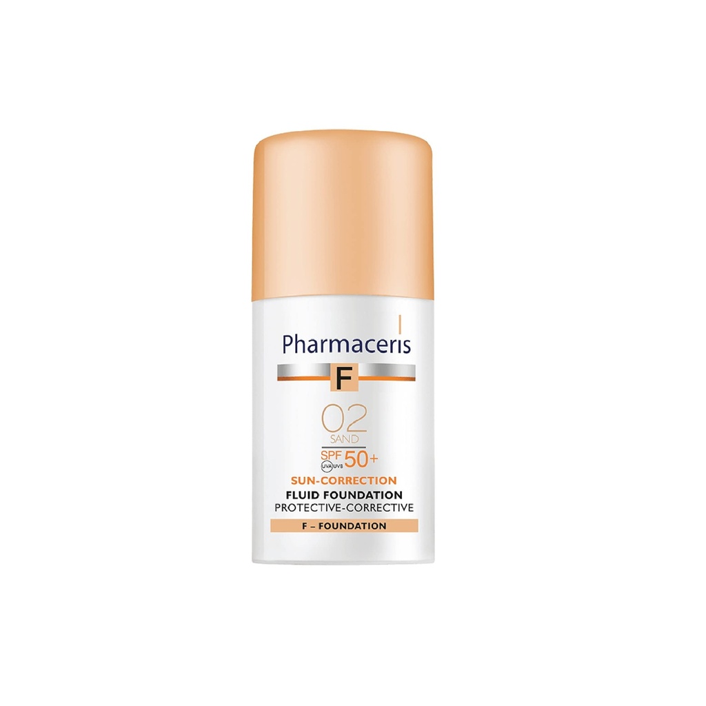 PHARMACERIS 02 SPF50+ Protective Corrective Fluid Foundation 30ml