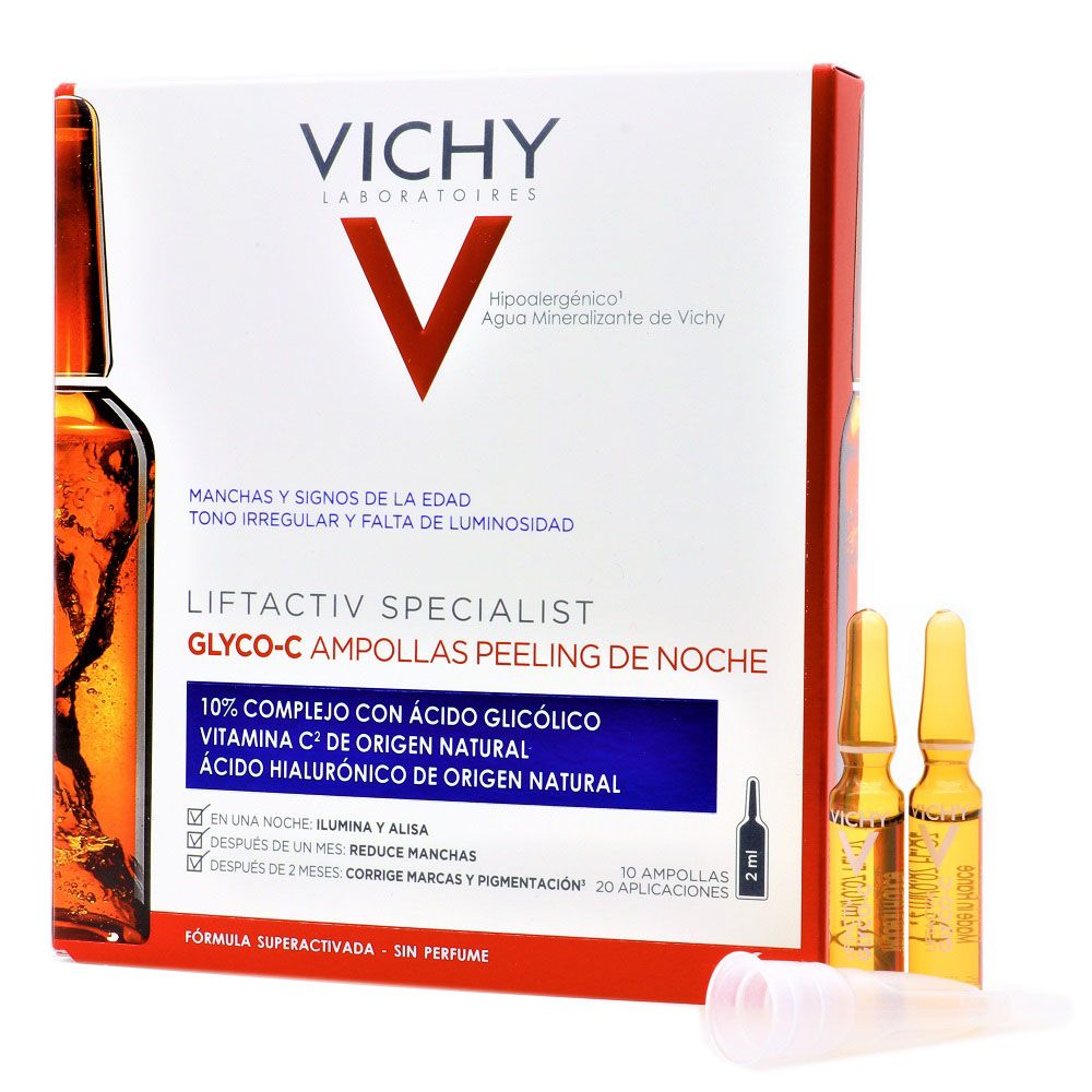 VICHY Liftactive Specialist Glyco-C Ampoules Peeling Nuit 10 Ampoules