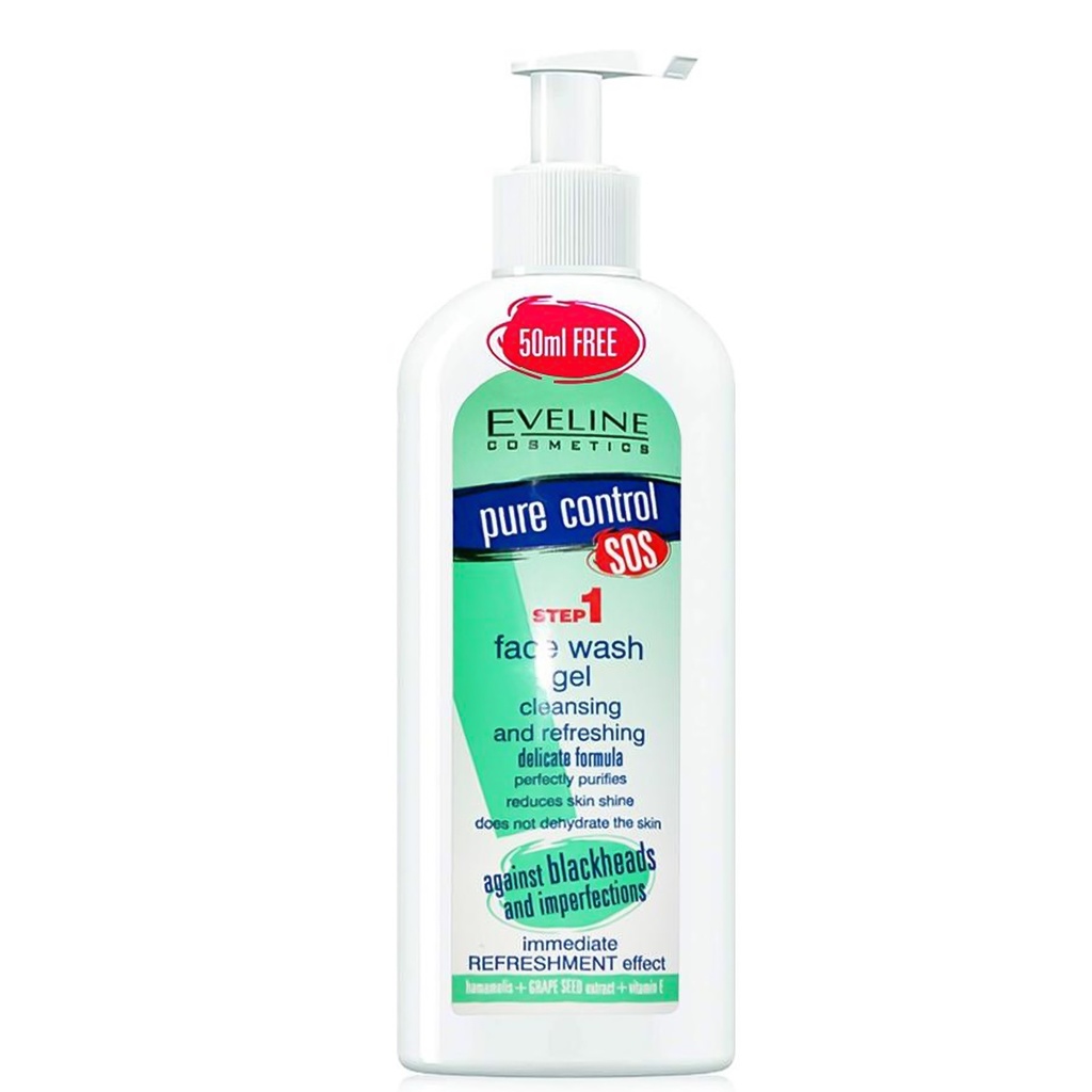 EVELINE Pure Control Deep Cleansing Gel 150 ml