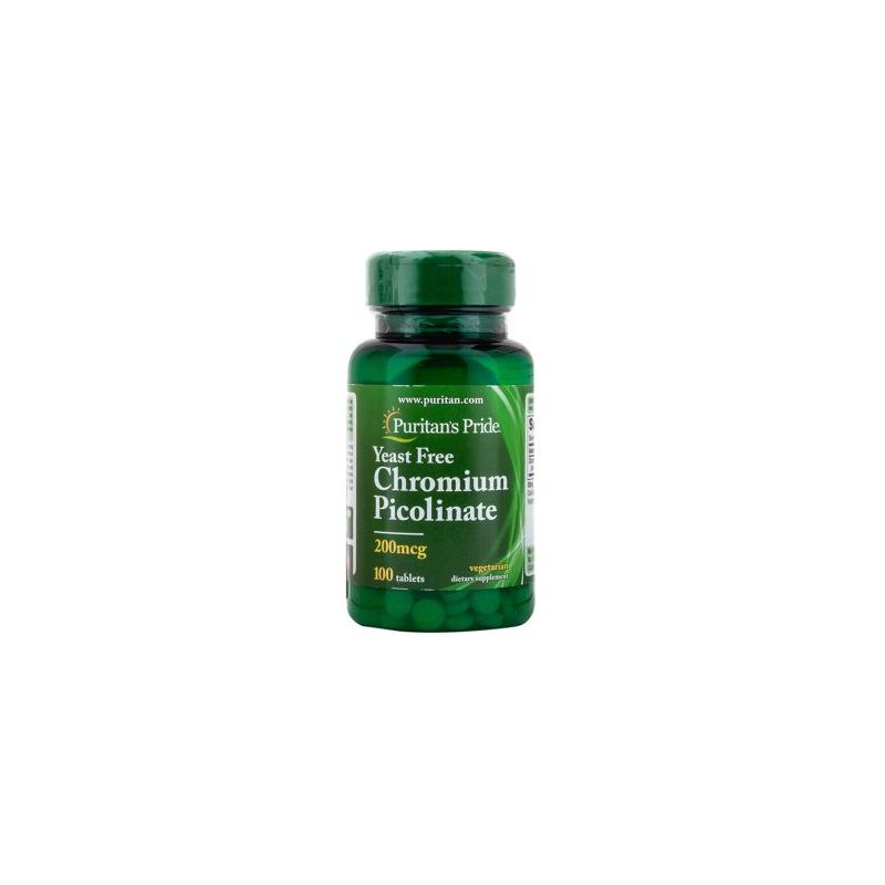 PURITANS PRIDE Chromium Picolinate 100 Tablets