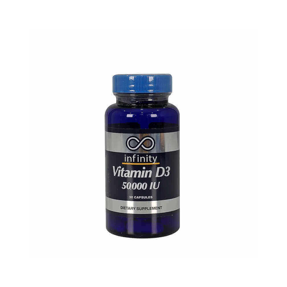 INFINITY Vitamin D3 50,000 IU 30 Capsules
