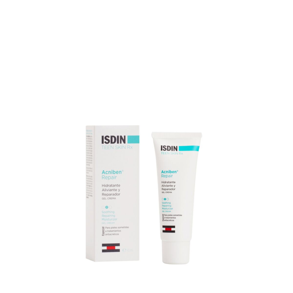 ISDIN Acniben Repair Soothing Repairing Moisturizer Gel Cream 40ml