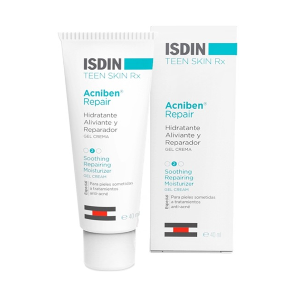ISDIN Acniben Repair Soothing Repairing Moisturizer Gel Cream 40ml