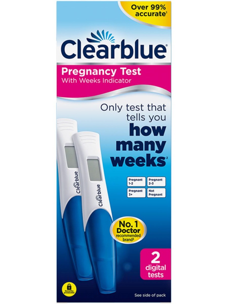 CLEAR BLUE PREG TEST 2 PCS