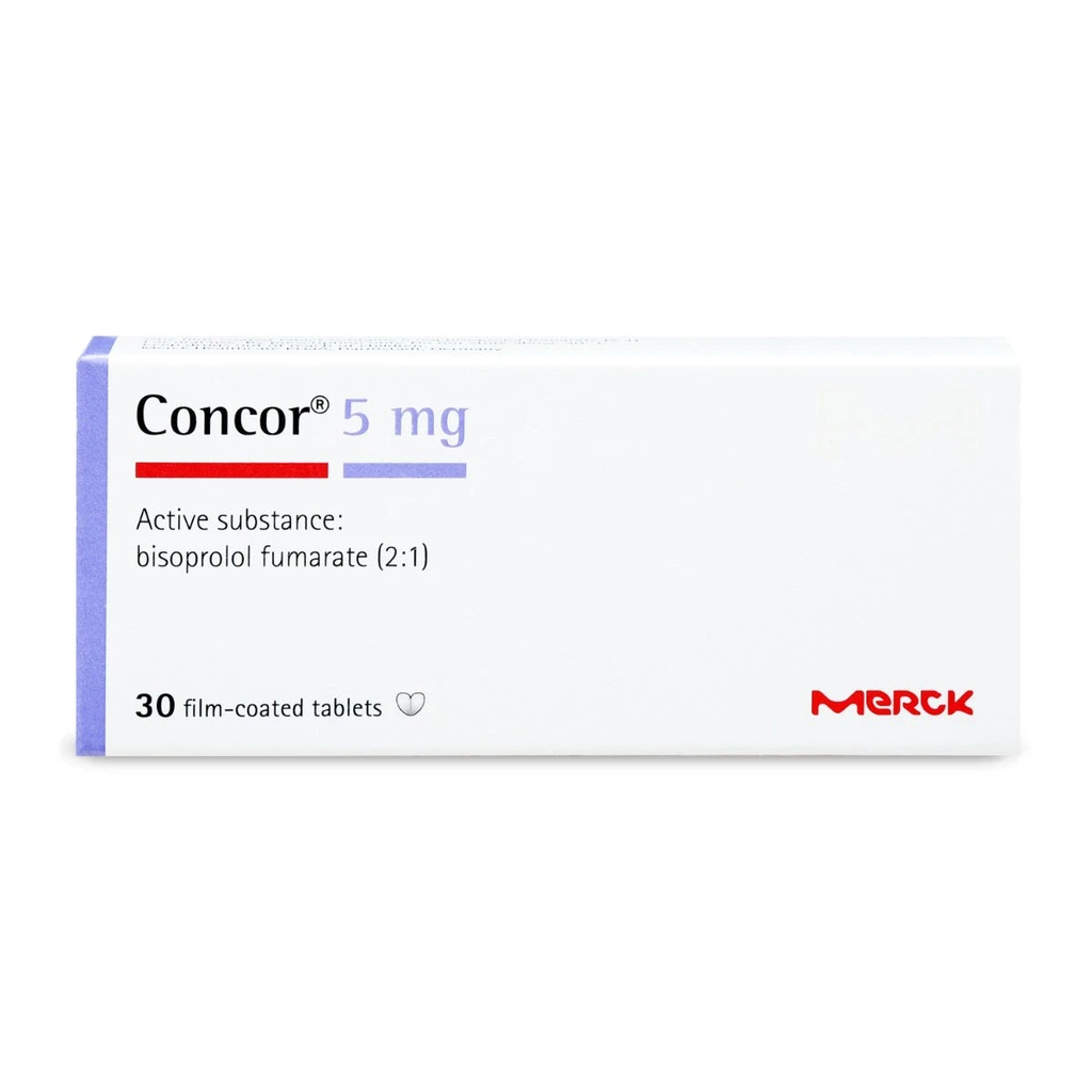 CONCOR 5 MG 30 TAB
