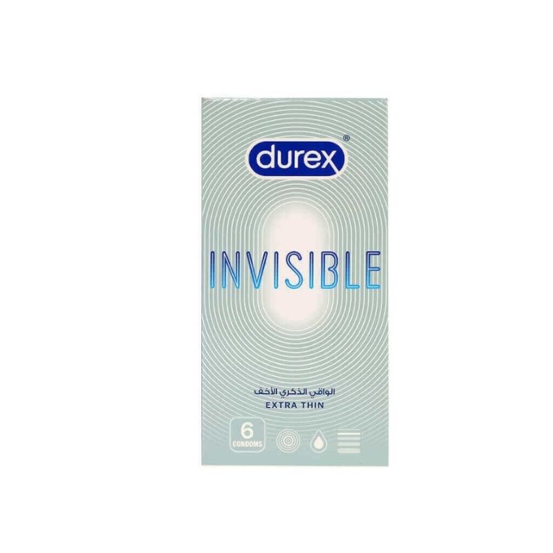 DUREX INVISIBLE 6 PCS