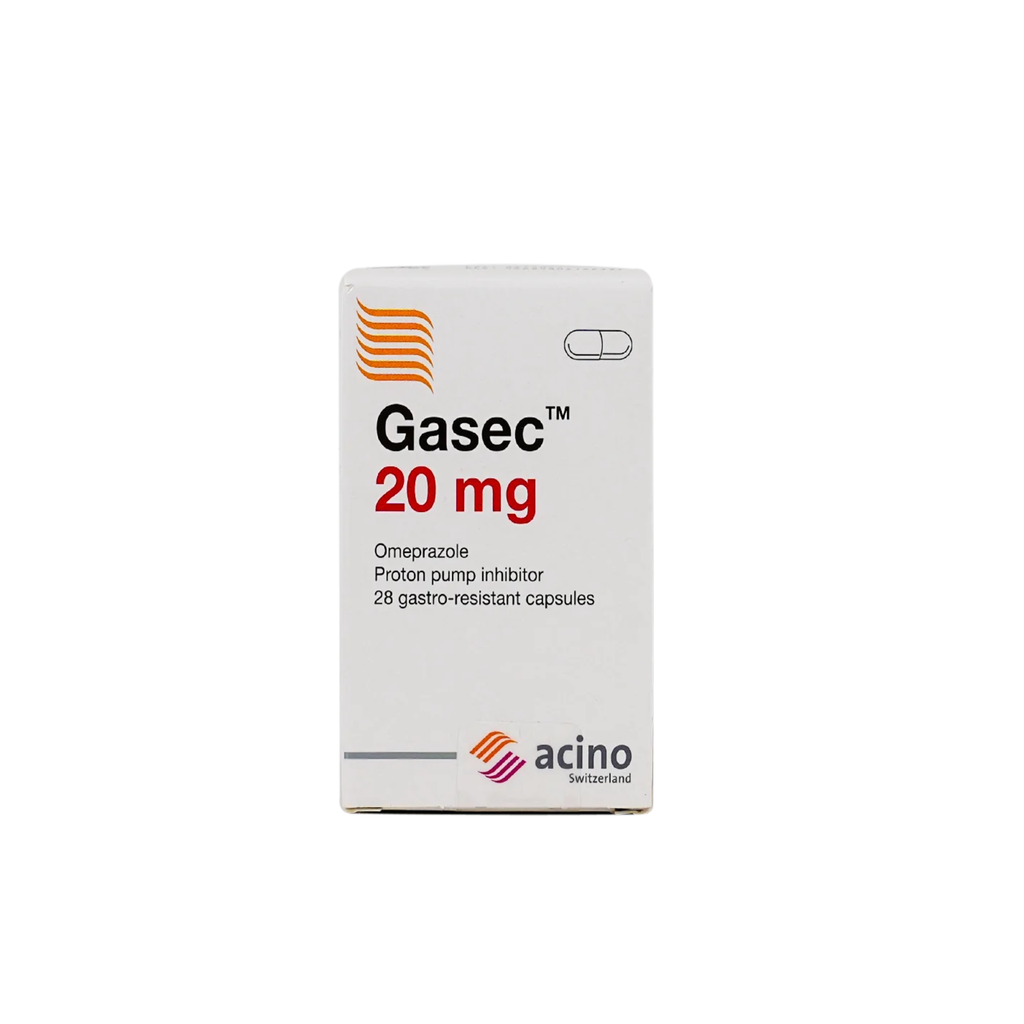 GASEC 20 MG 28 CAP