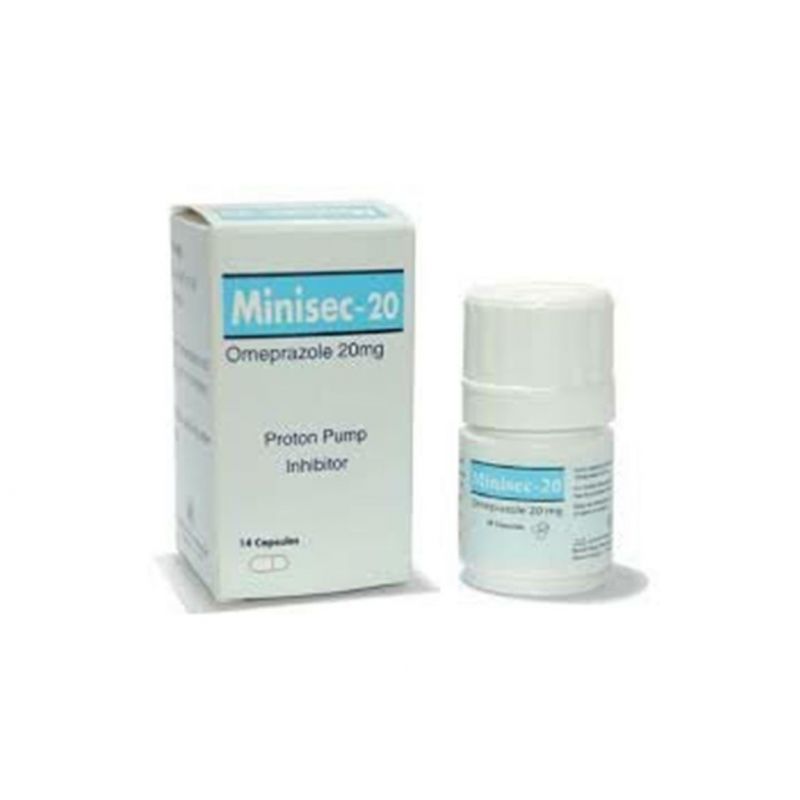 MINISEC 20 MG 14 CAP