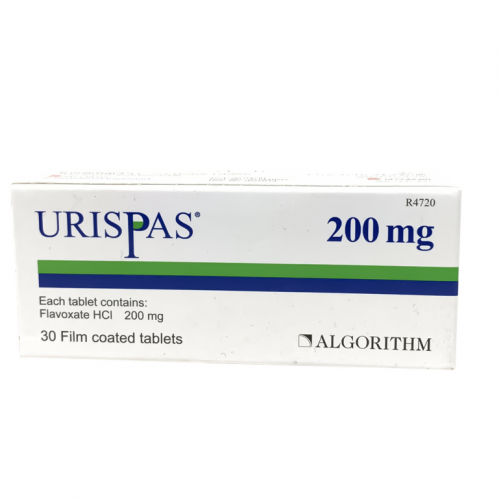 URISPAS 200 MG 30 TAB