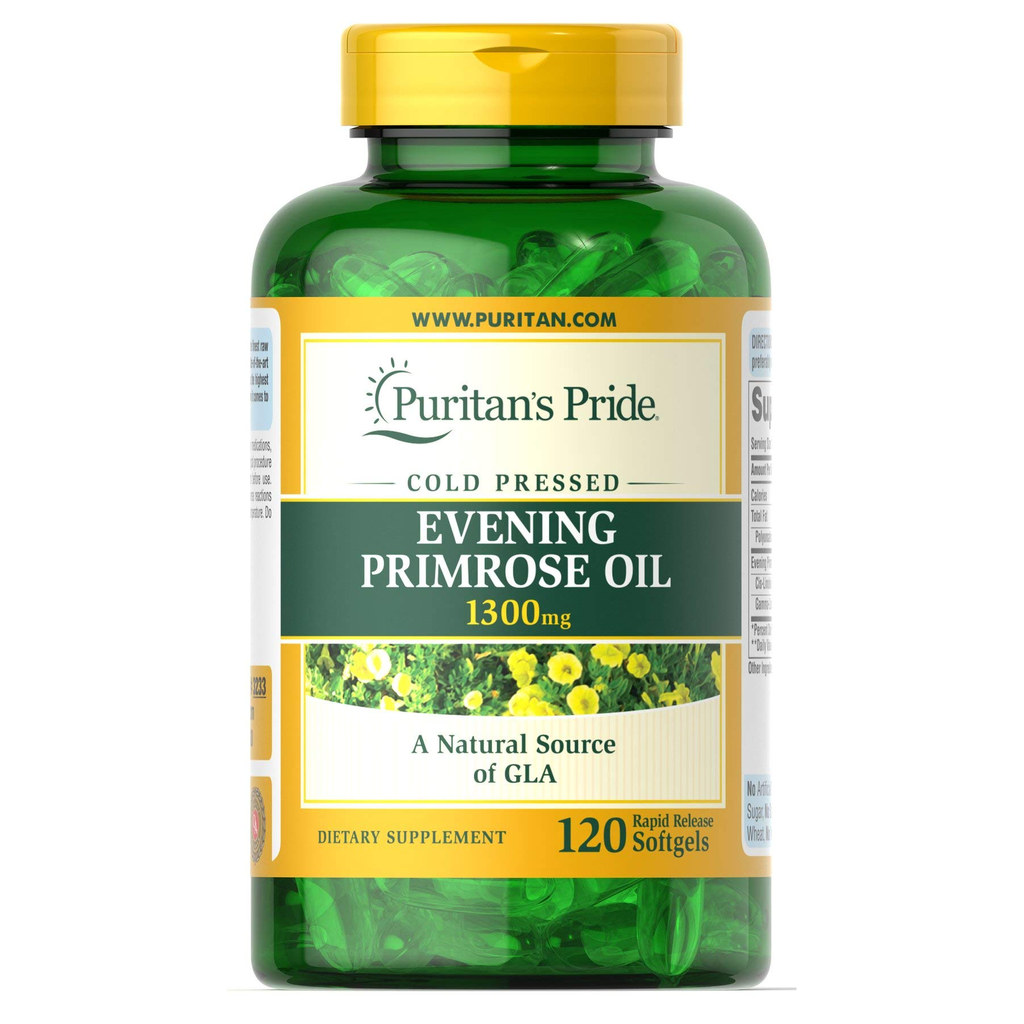 PURITANS PRIDE Evening Primrose Oil 120 softgel