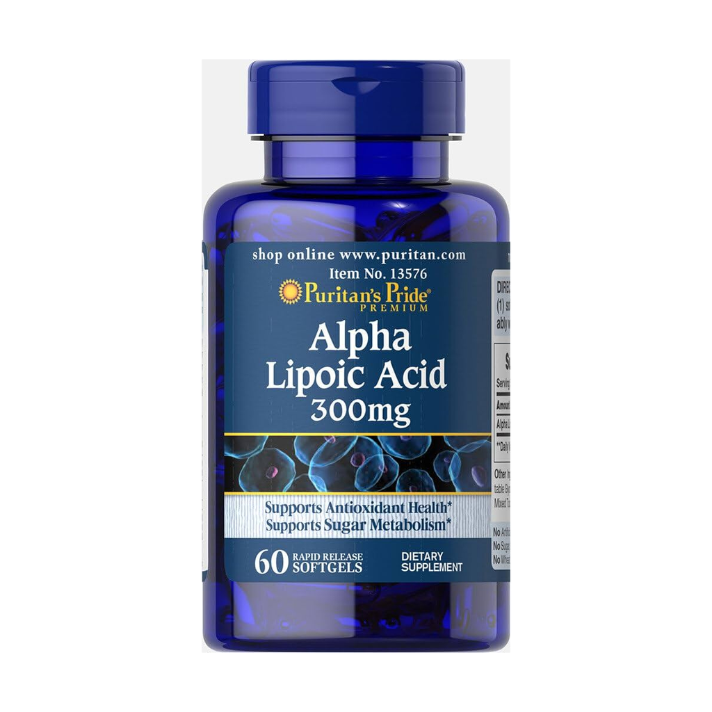 PURITANS PRIDE Alfa Lipoic Acid 300 mg