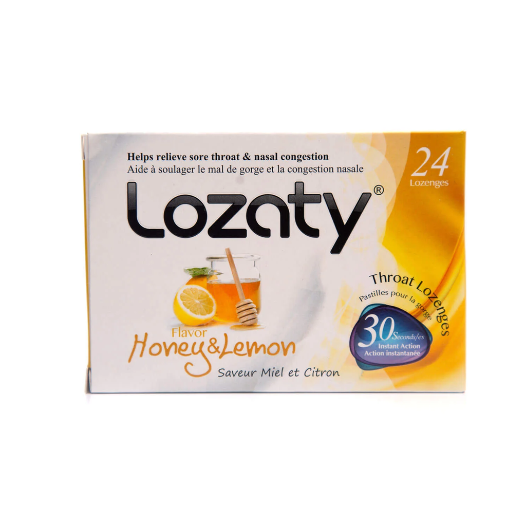 LOZATY HONEY&LEMONE Flavor 24 TAB