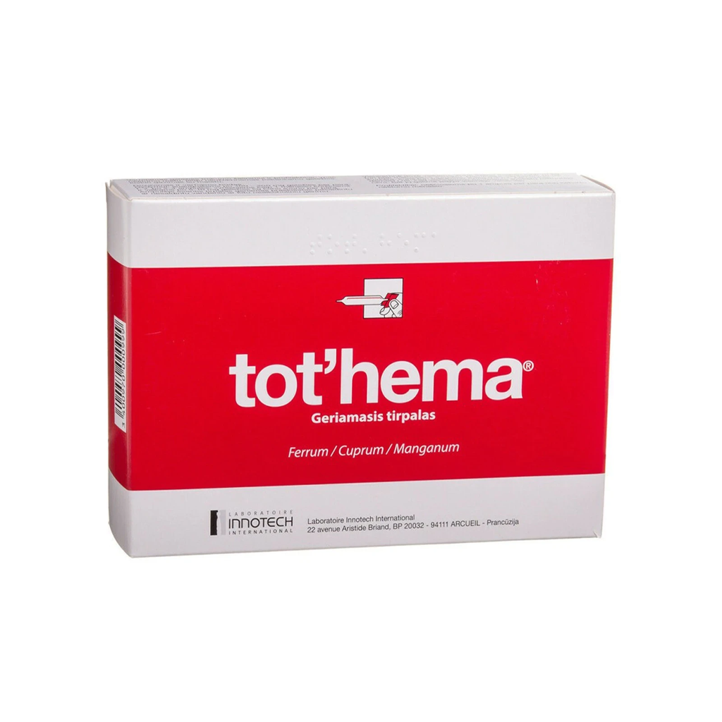 TOT HEMA 20 AMPOULES