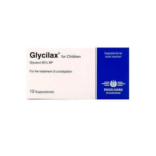 GLYCILAX CHILD 12 SUPP