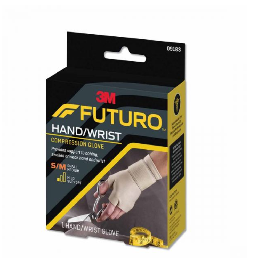 FUTURO 09183EN-ENERGIZING SUPPORT GLOVE SMALL/MED