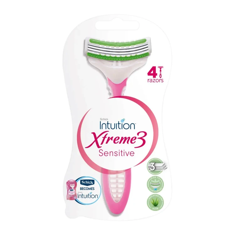 XTREME 3 SENSITIVE 4 RAZORS