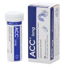ACC 600MG EFFERVESCENT LONG 10 TAB