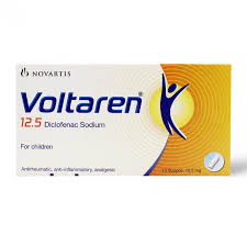VOLTAREN 12.5MG CHILDREN 10SUPPOS