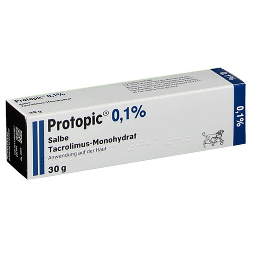 Protopic 0.1% Ointment Tube