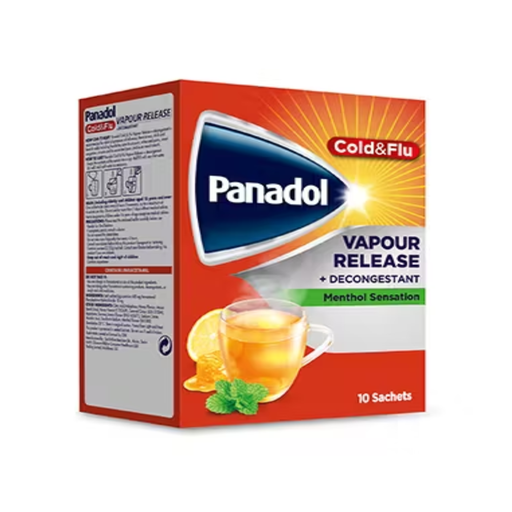 PANADOL VAPOUR RELEASE 10 SACHETS