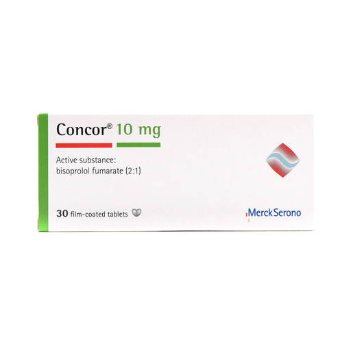 CONCOR 10 MG 30 TAB