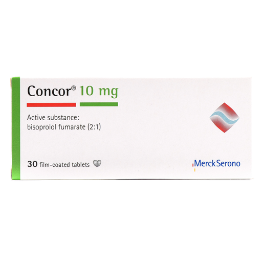 CONCOR 10 MG 30 TAB