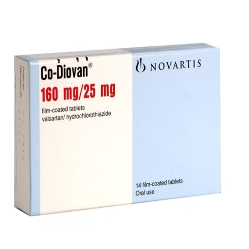 CO-DIOVAN 160/25 MG 28 TAB