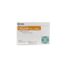 JANUMET 50/500 MG 56 TAB