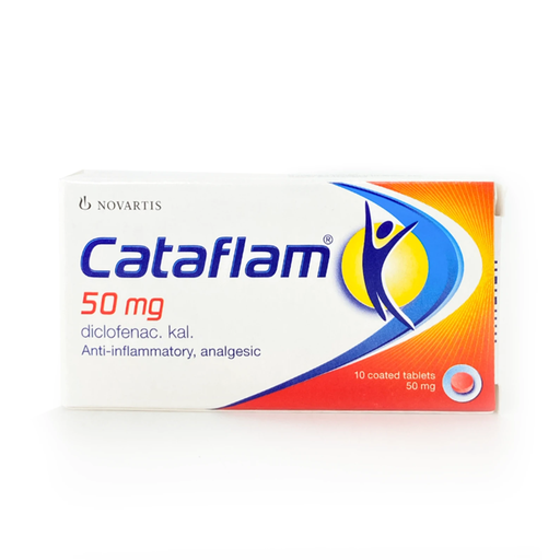 CATAFLAM 50 MG 10 TAB