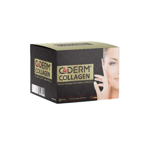 C4DERM COLLAGEN STRAWBERRY FLAVOUR 30 BOTTLE