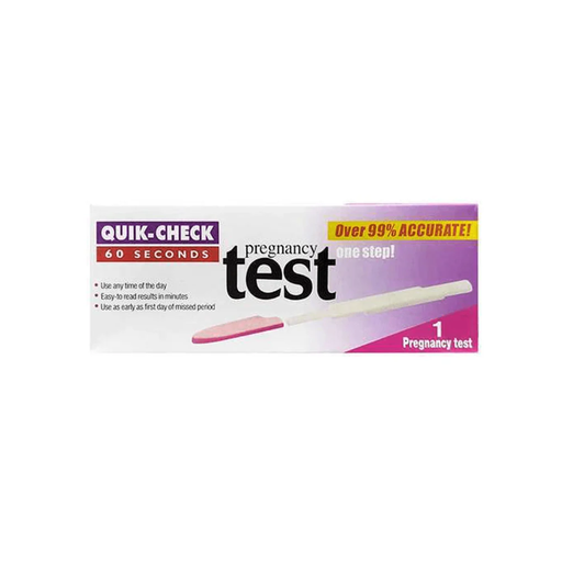 QUIK-CHECK PREGNANCY TEST