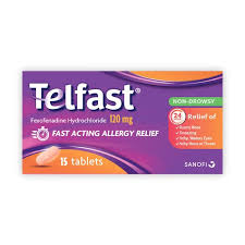 TELFAST 120 MG 15 TAB