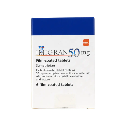 IMIGRAN 50 MG 6 TAB
