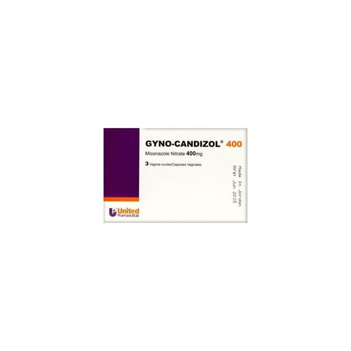 GYNO CANDIZOL 400 MG 3 OVULES