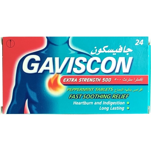 GAVISCON EXTRA 24 TAB