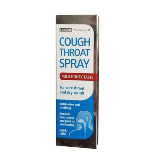 LUCOVIT COUGH THROAT SPRAY 20 ML