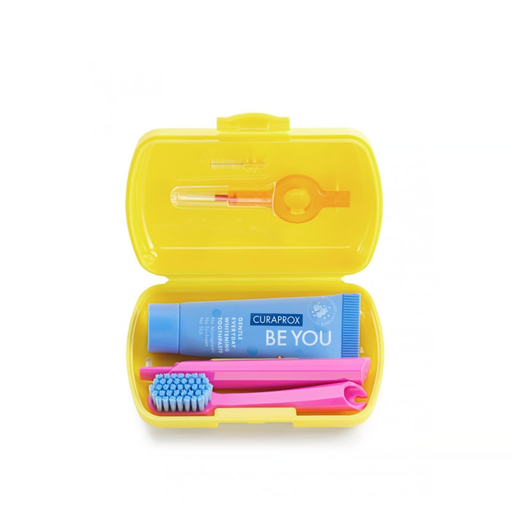 CURAPROX TRAVEL SET YELLOW
