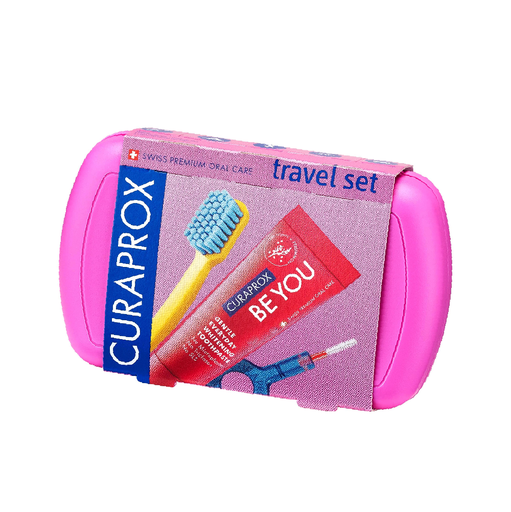 CURAPROX TRAVEL SET PINK