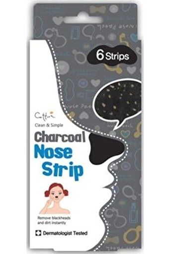 CUTTUA CHARCOAL NOSE STRIP 6 STRIPS