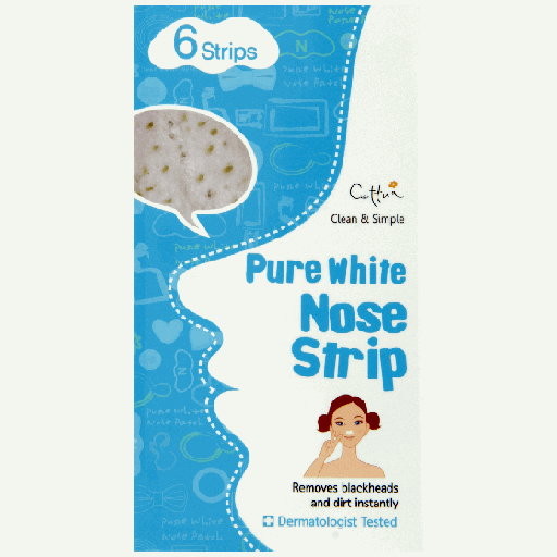 CUTTUA PURE WHITE NOSE STRIP 6 STRIPS