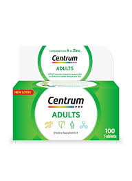 CENTRUM ADULTS 100 TAB