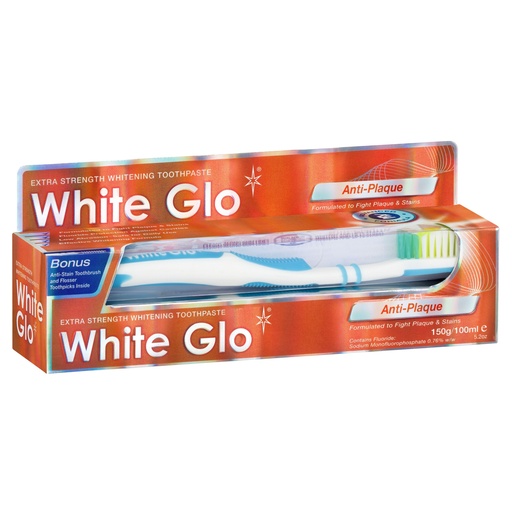 WHITE GLO ANTI-PLAQUE T/P