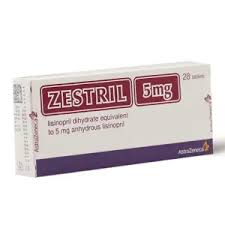 ZESTRIL 5 MG 28 TAB