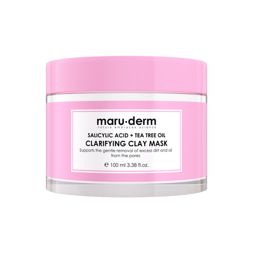 MARU-DERM SALICYLIC ACID&TEA TREE OIL CLARIFYING CLAY MASK 100ML
