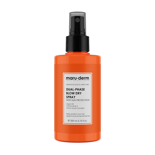 MARU-DERM DUAL-PHASE BLOW DRY SPRAY WITH SUN PROTECTION 200ML