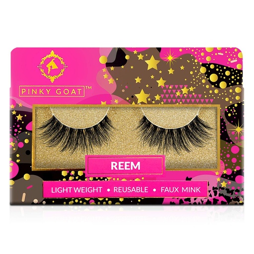 PINKY Goat REEM Party Lashes