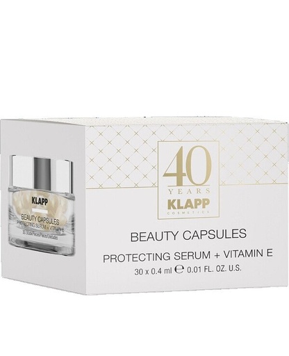 KLAPP Beauty Capsules Protecting Serum + Vitamin E 30 Caps